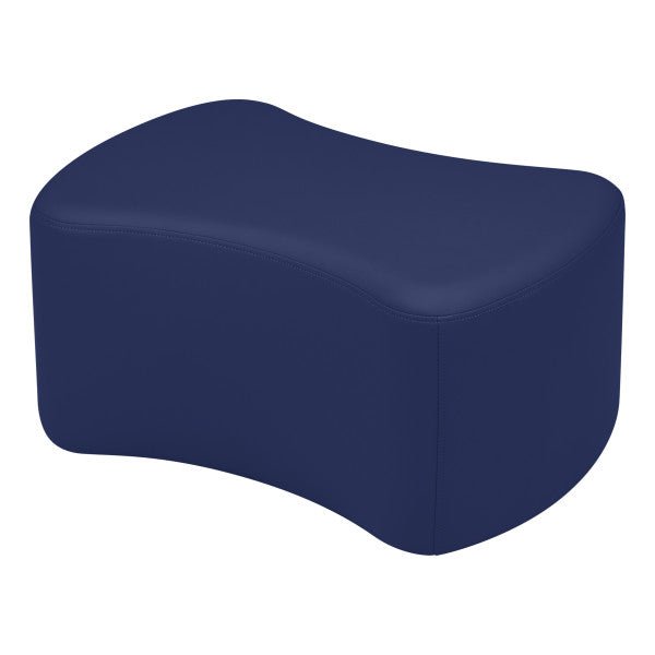 FDP Pro Series Upholstered Bowtie Ottoman 12" Height (14988 - XX) - SchoolOutlet