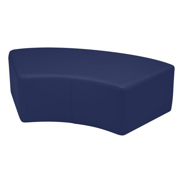 FDP Pro Series Upholstered S Curve Ottoman 12" Height (14990 - XX) - SchoolOutlet