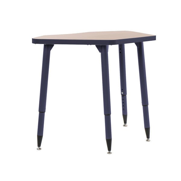 FDP Adapte 24" x 36" Petal Thermofused Activity Table with Adjustable Tapered Legs 22" - 34" (FDP - 15627 - XXXX) - SchoolOutlet