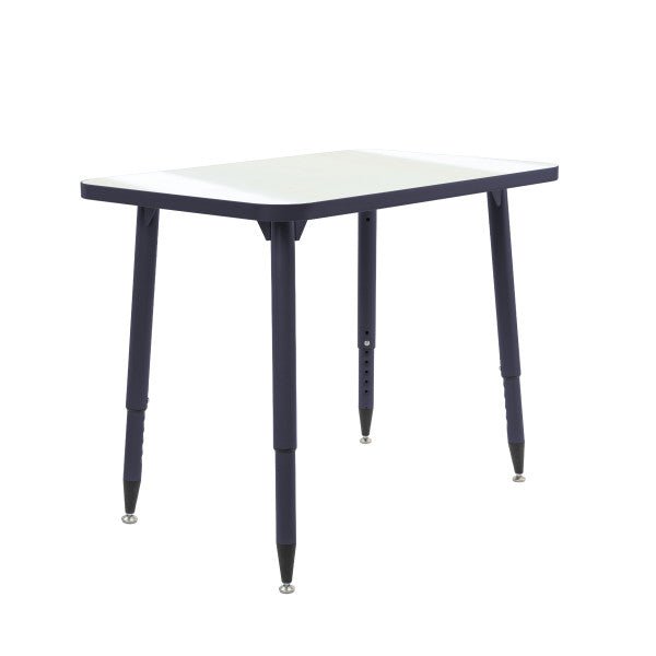 FDP Adapte 24" x 36" Rectangle Dry - Erase Activity Table with Adjustable Tapered Legs (15646 - XXXX) - SchoolOutlet