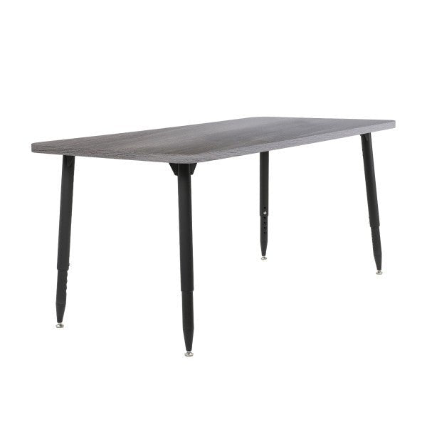 FDP Adapte 30" x 60" Rectangle Woodgrain Activity Table with Adjustable Tapered Legs 22" - 34" (FDP - 15663 - XXX) - SchoolOutlet