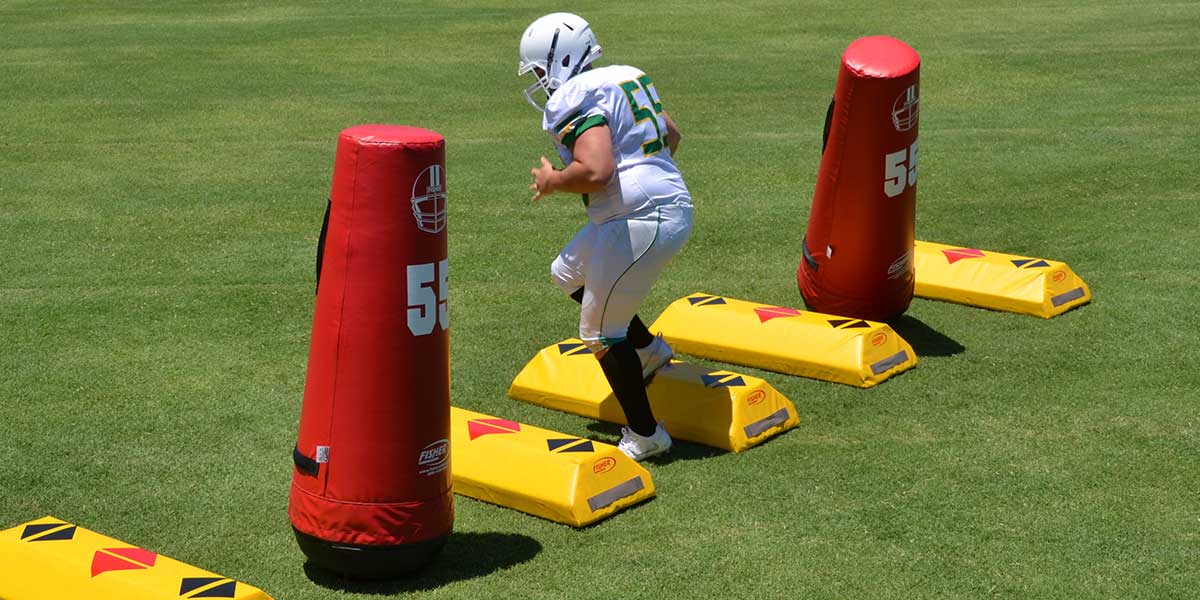 Fisher 60" Varsity Pop Up Football Tackle Dummy (FIS - 10155) - SchoolOutlet