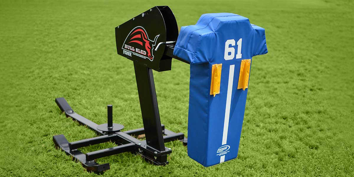 Fisher Athletic Sled Weight Horn Attachment - Adds Up to Four 45 lb Plates (FIS - 9000WH) - SchoolOutlet