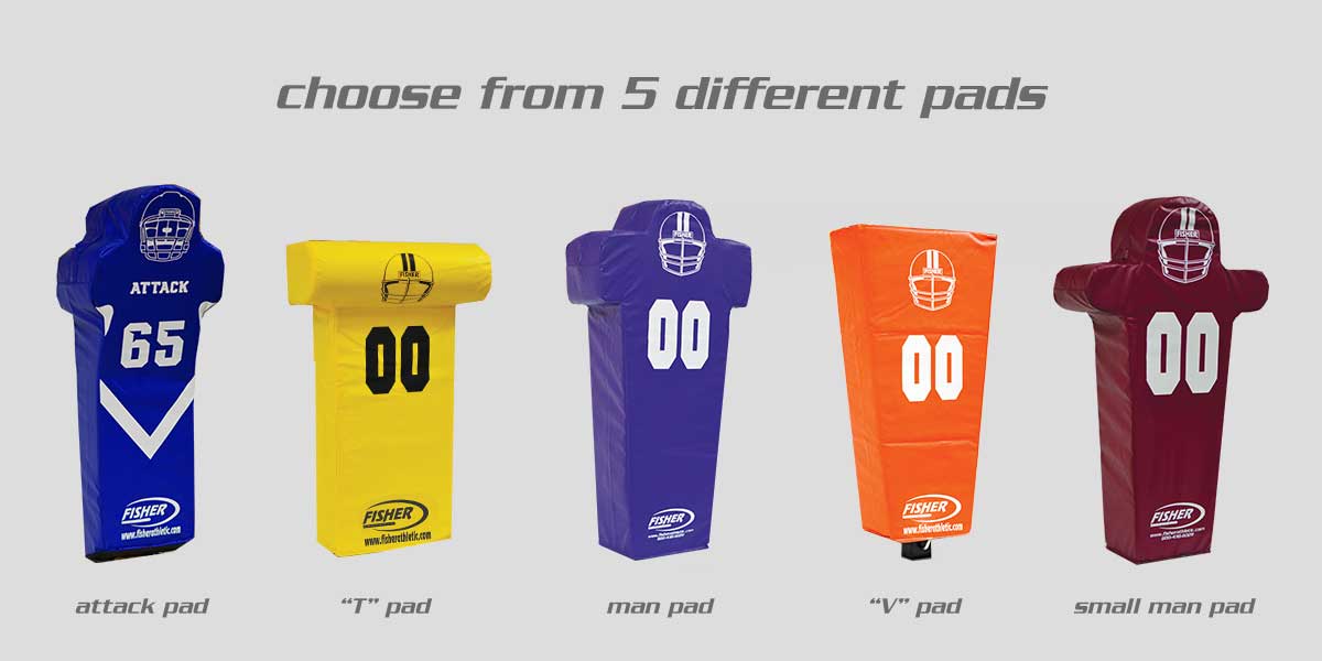 Fisher Football Training 5 - Man Brute Sled Modular Expandable Heavy Duty Blocking Sled (FIS - 9715M) - SchoolOutlet