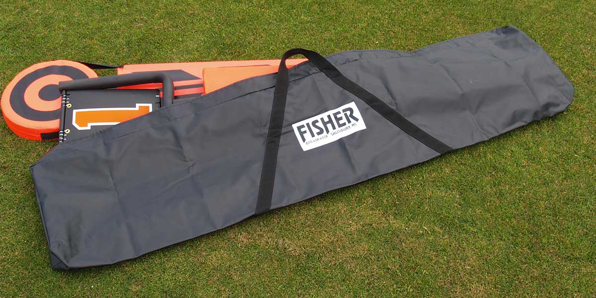 Fisher Chain Set Carry Bag Holds 8' ft Chain Set and Flip Indicator 106" x 18" (FIS - CB106) - SchoolOutlet