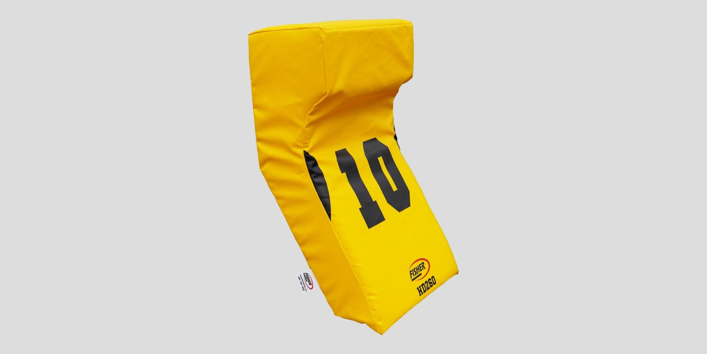 Fisher Wedge Pad 32 in H x 17 in W x 6 in T High Density Football Training Shield (FIS - HD260) - SchoolOutlet