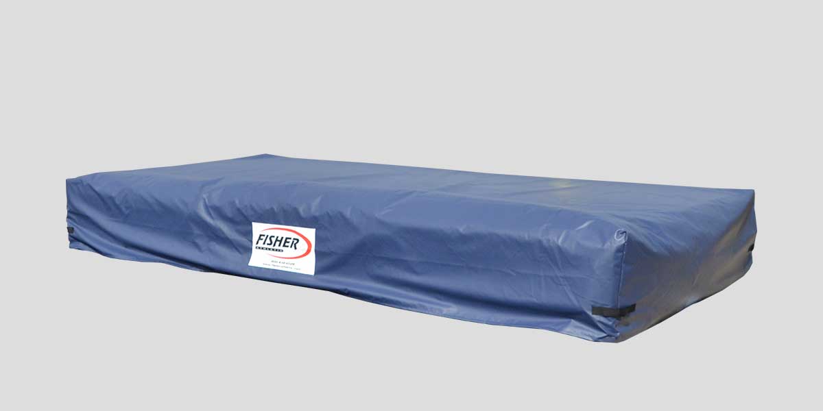 Fisher High Jump Pit Landing Pad Weather Cover 16'6"W x 8'D (FIS - HJLP816) - SchoolOutlet