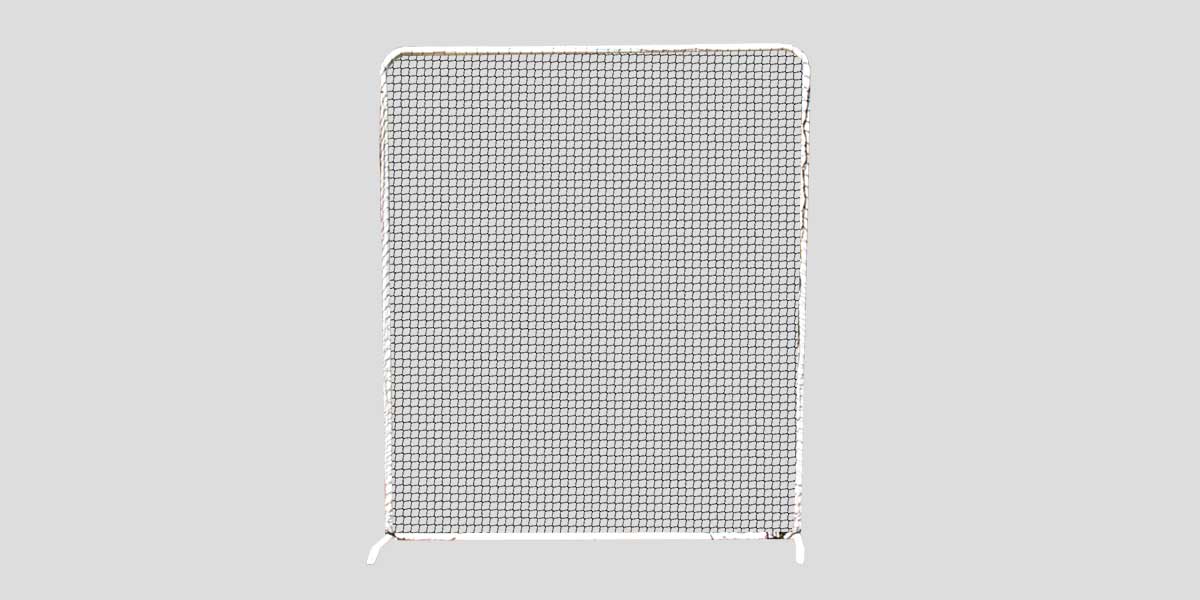 Fisher Infield Protector with Padding 6 ft W x 7 ft H Steel Frame (FIS - IP67PD) - SchoolOutlet