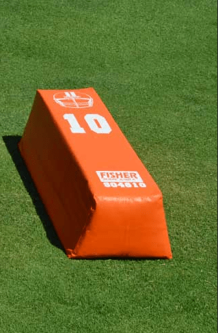 Fisher Trapezoid Agility Dummy 48 in L x 12 in H Training Dummy (FIS - SO4810) - SchoolOutlet