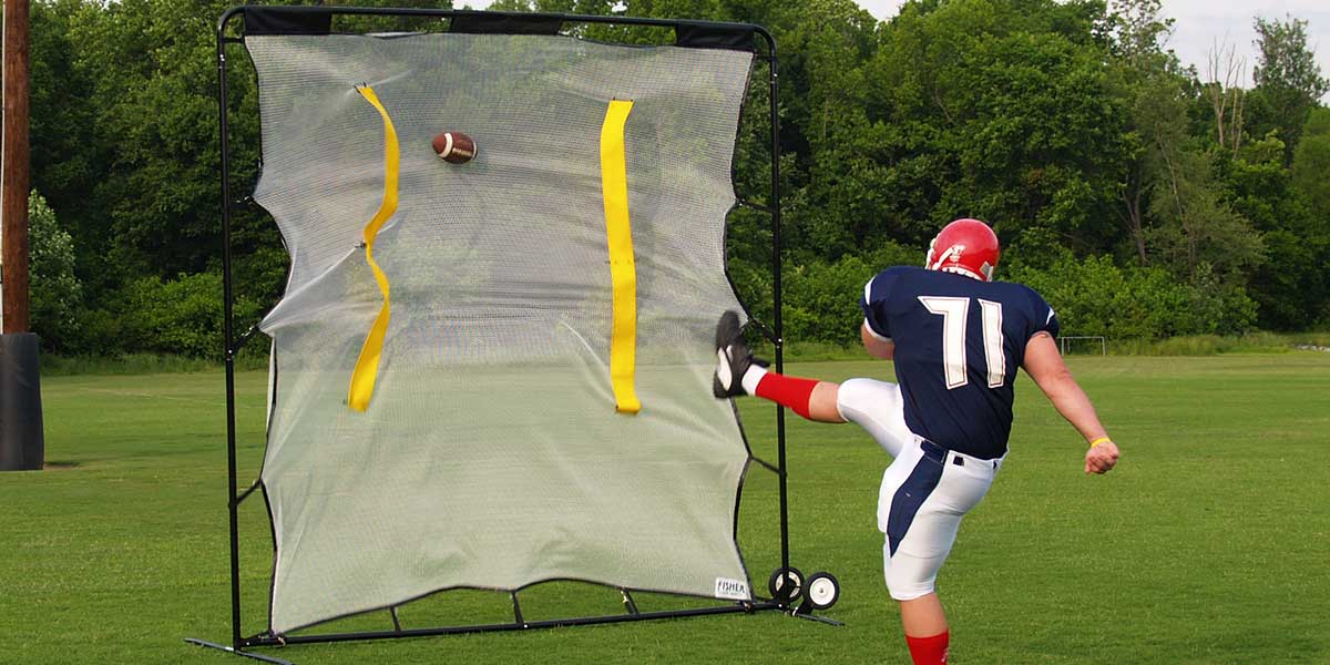 Fisher Deluxe Skill Zone Target System 10'W x 10'H with Removable Targets (FIS - SZFB1010) - SchoolOutlet