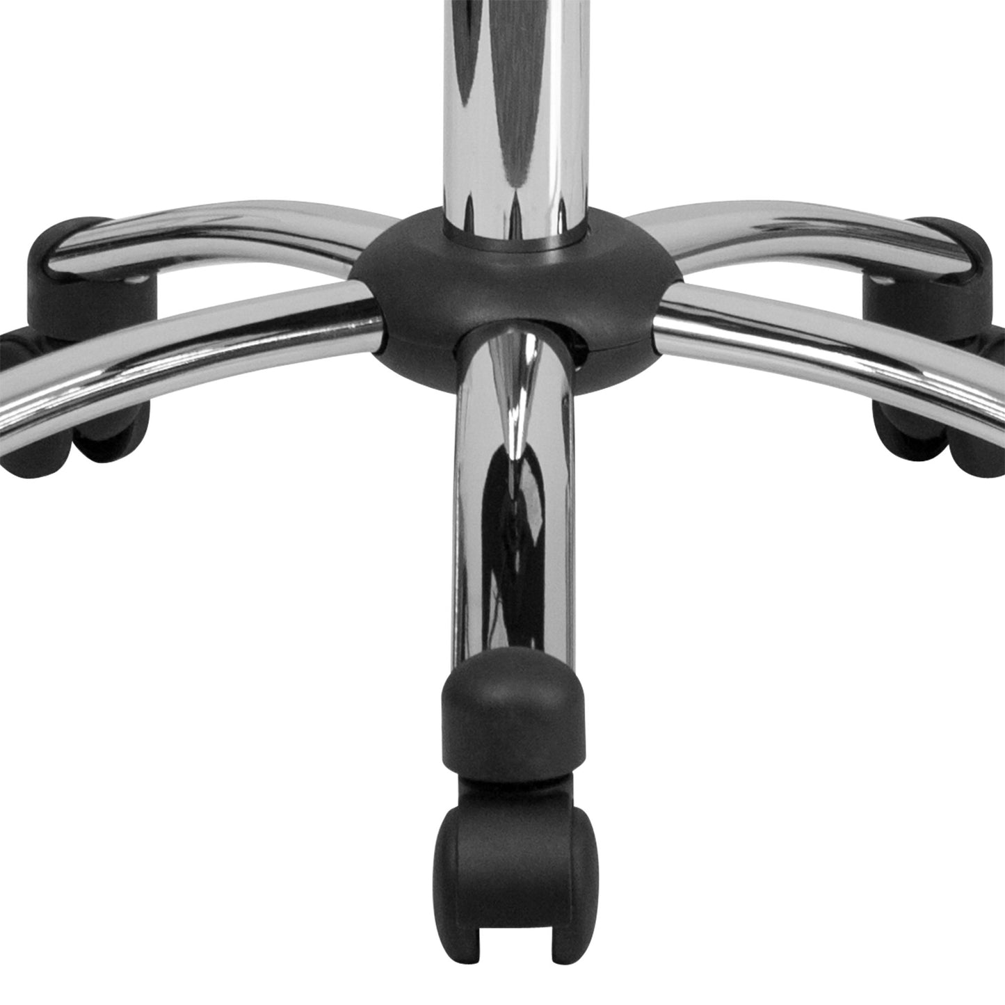 Rhonda Medical Ergonomic Stool with Chrome Base by Flash Furniture - SchoolOutlet