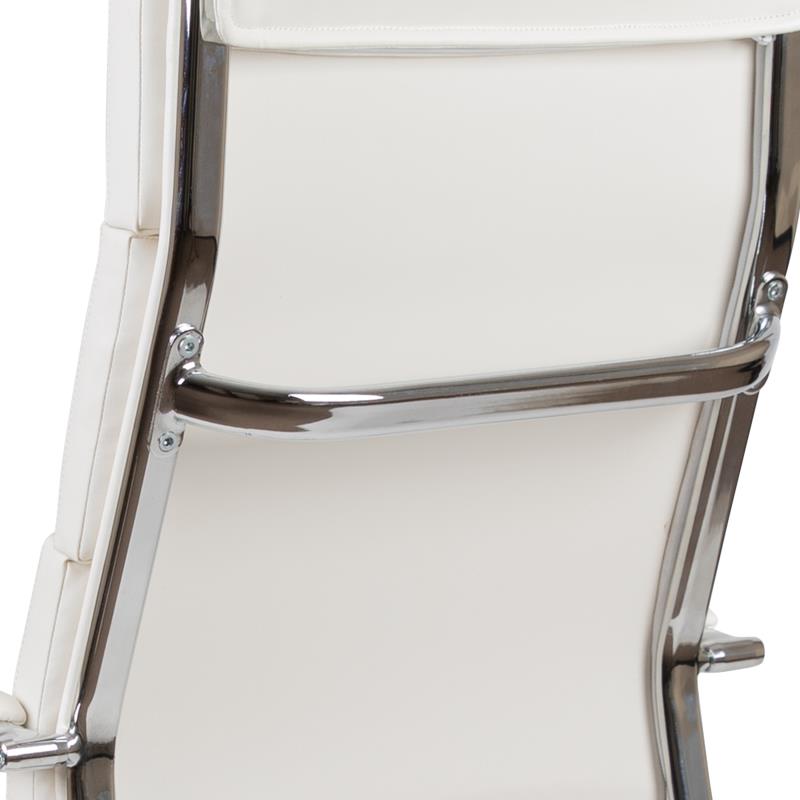 Flash Furniture Hansel High Back LeatherSoft Contemporary Panel Executive Swivel Office Chair (BT - 20595H - 2 - XX - GG) - SchoolOutlet