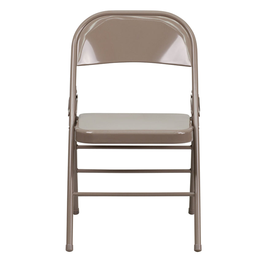 HERCULES Series Metal Folding Chair, Triple Braced & Double Hinged for School Events by Flash Furniture - SchoolOutlet