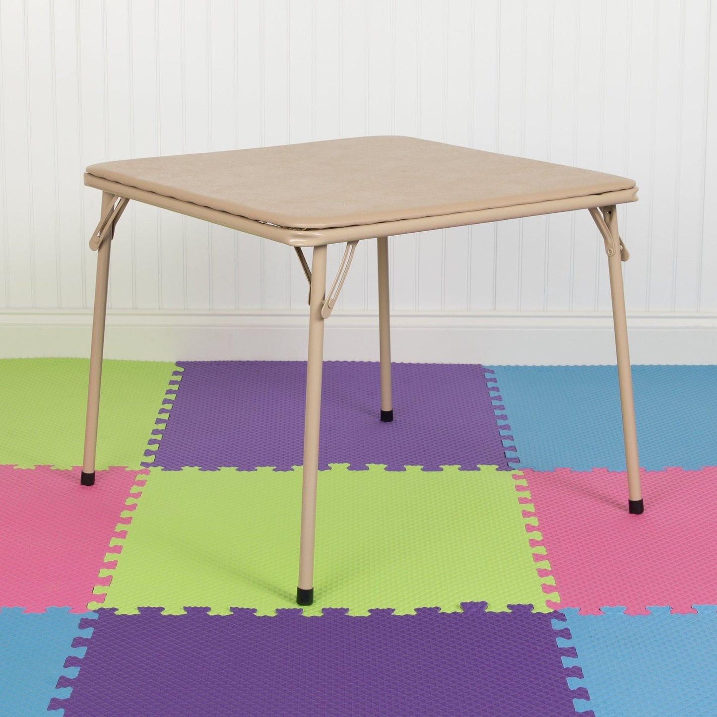 Mindy Kids Folding Table (24"W x 24"D x 20.25"H) by Flash Furniture - SchoolOutlet
