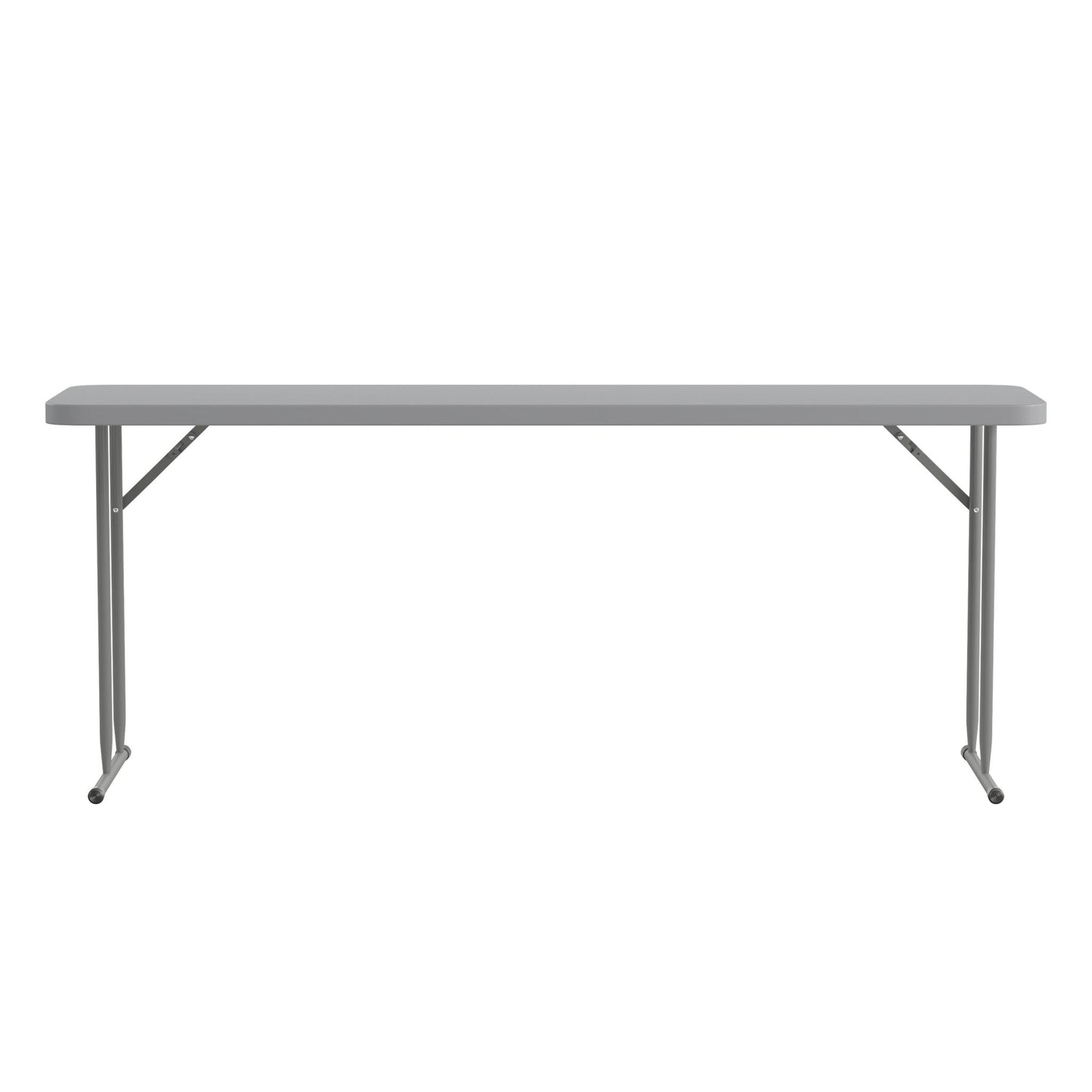 Kathryn 6 - Foot Rectangular Plastic Folding Training Table by Flash Furniture - SchoolOutlet