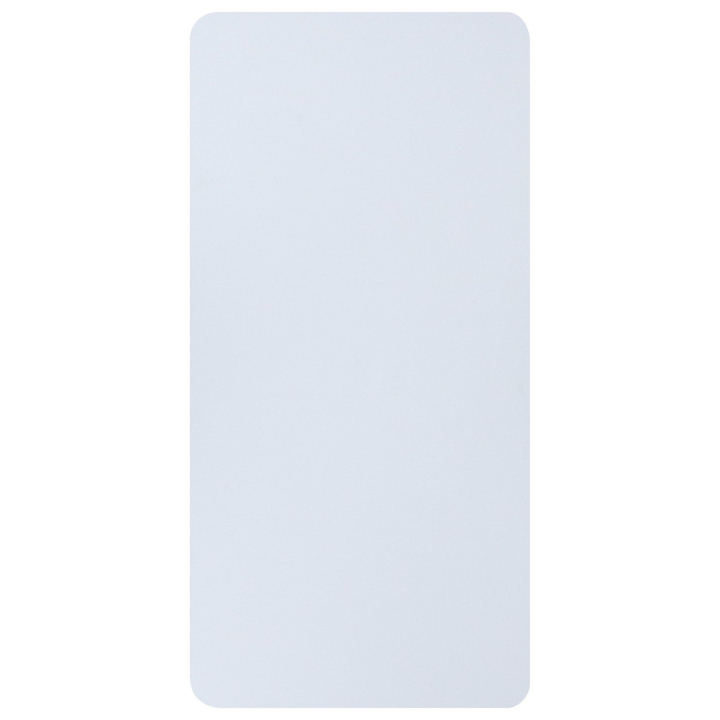 Kathryn 4.93 - Foot Rectangular Plastic Folding Table with Adjustable Height - Granite White by Flash Furniture - SchoolOutlet