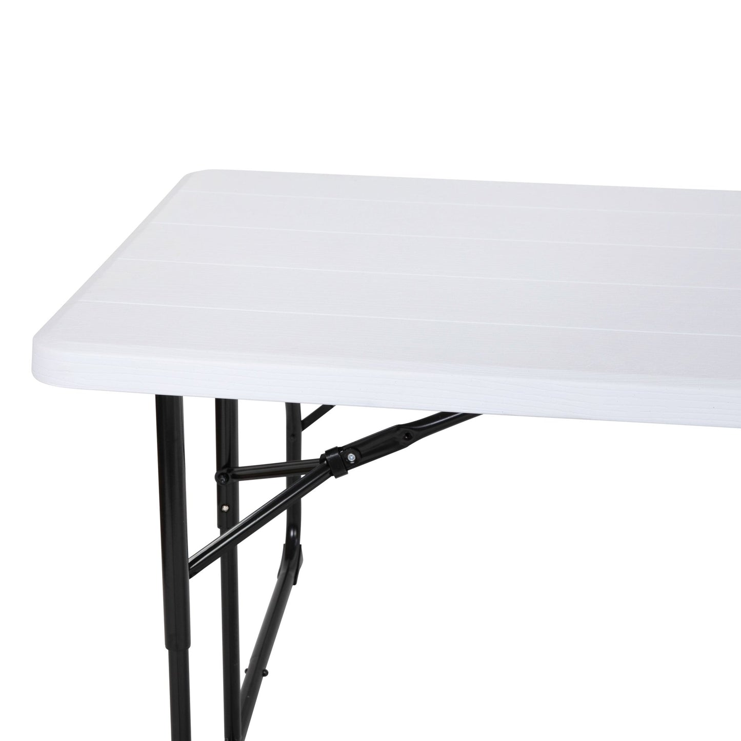 Insta - Fold 4.5 - Foot Wood Grain Folding Picnic Table and Benches by Flash Furniture - SchoolOutlet