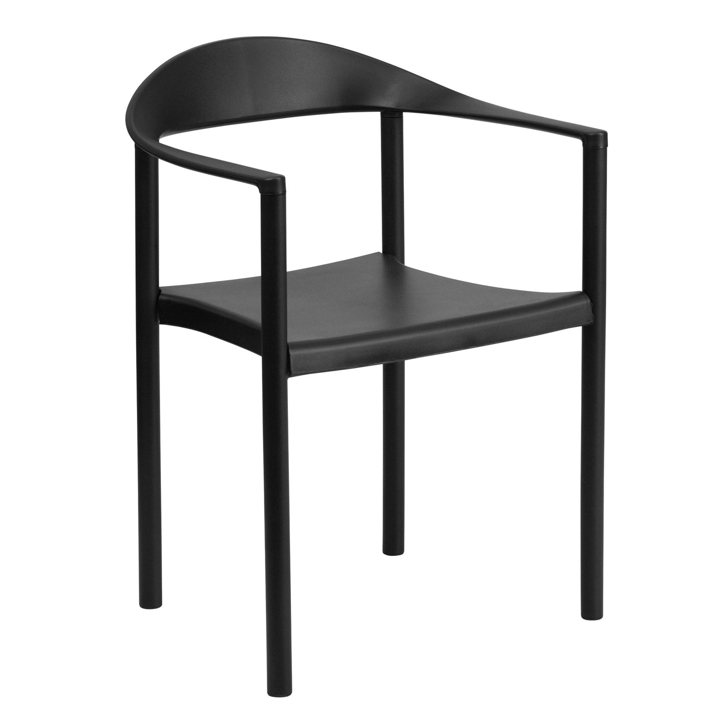 HERCULES Series Plastic Cafe Stack Chair - 1000 lb. Capacity by Flash Furniture - SchoolOutlet
