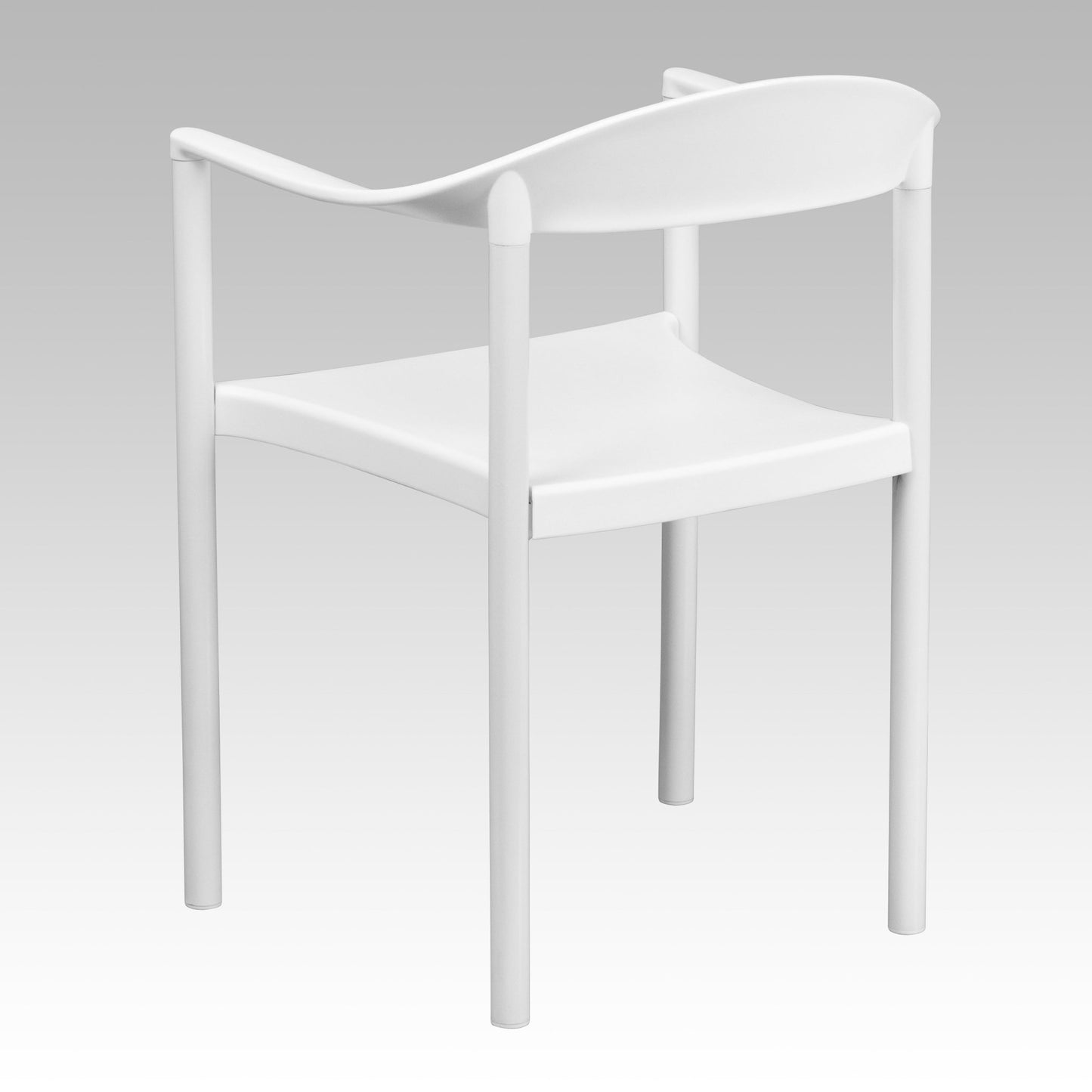 HERCULES Series Plastic Cafe Stack Chair - 1000 lb. Capacity by Flash Furniture - SchoolOutlet