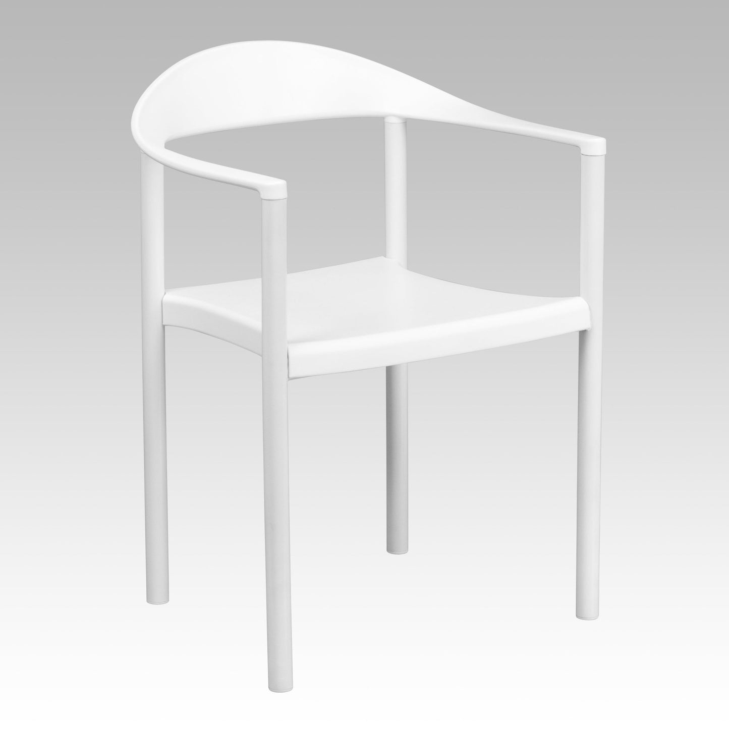 HERCULES Series Plastic Cafe Stack Chair - 1000 lb. Capacity by Flash Furniture - SchoolOutlet