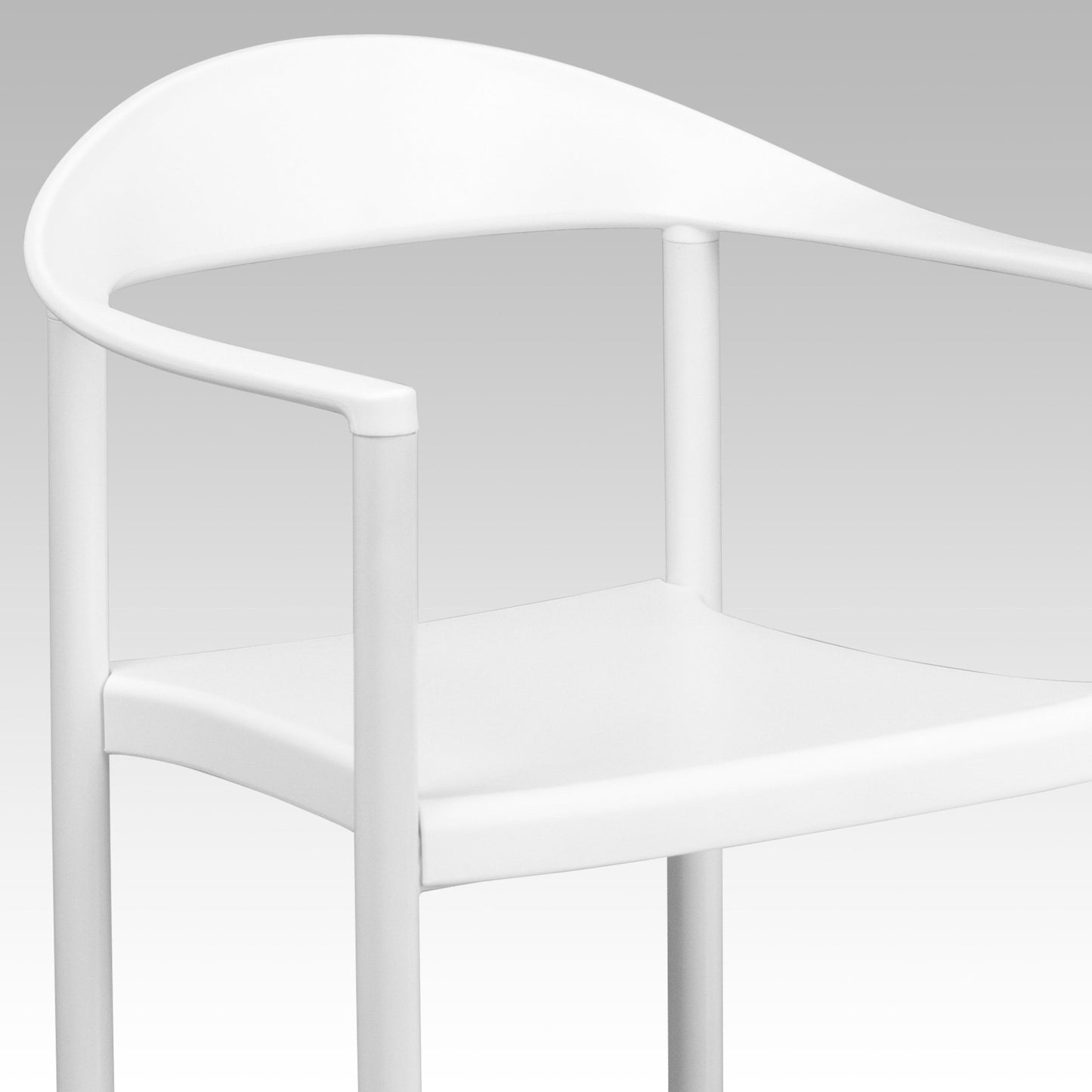 HERCULES Series Plastic Cafe Stack Chair - 1000 lb. Capacity by Flash Furniture - SchoolOutlet