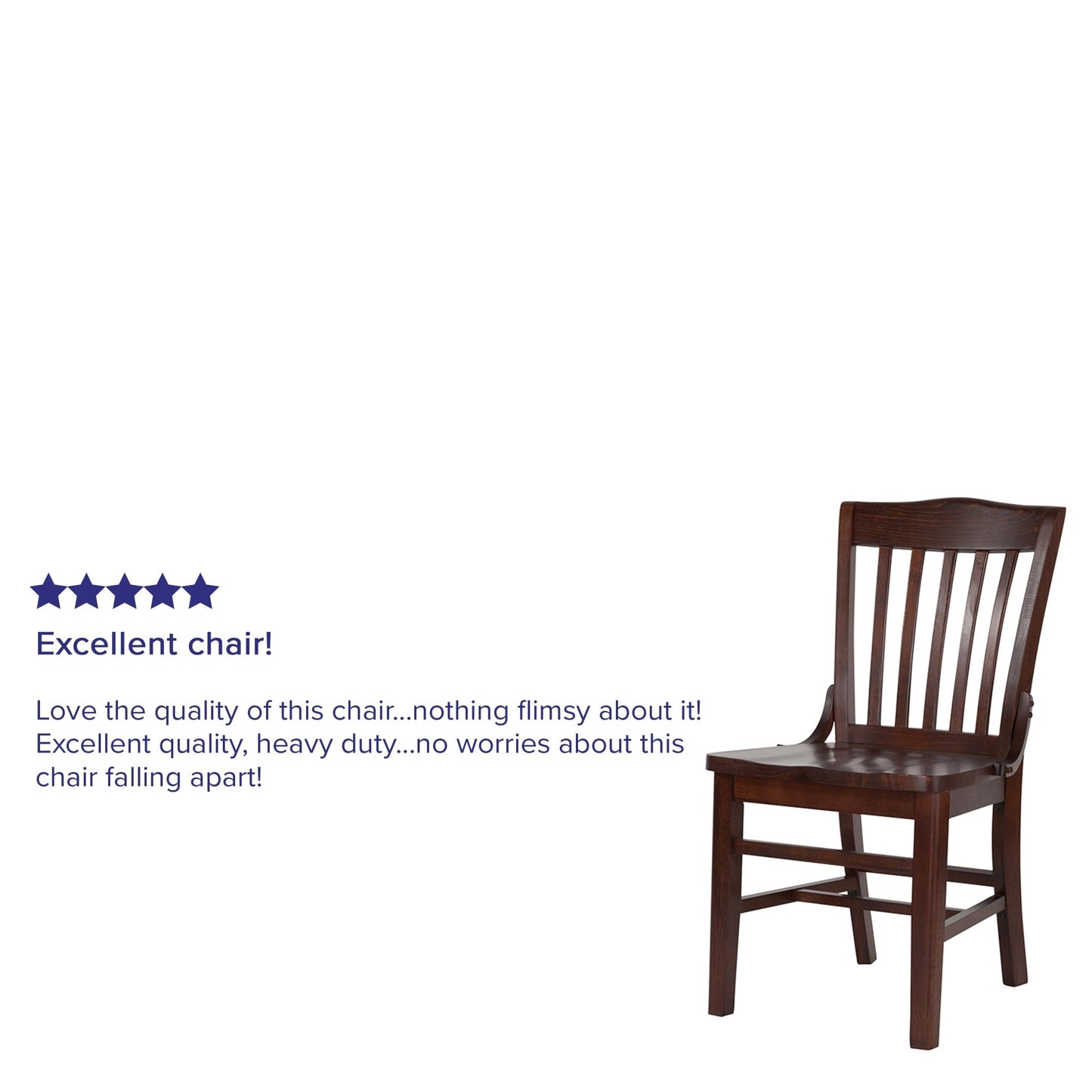 HERCULES Series School House Restaurant Chair by Flash Furniture - SchoolOutlet