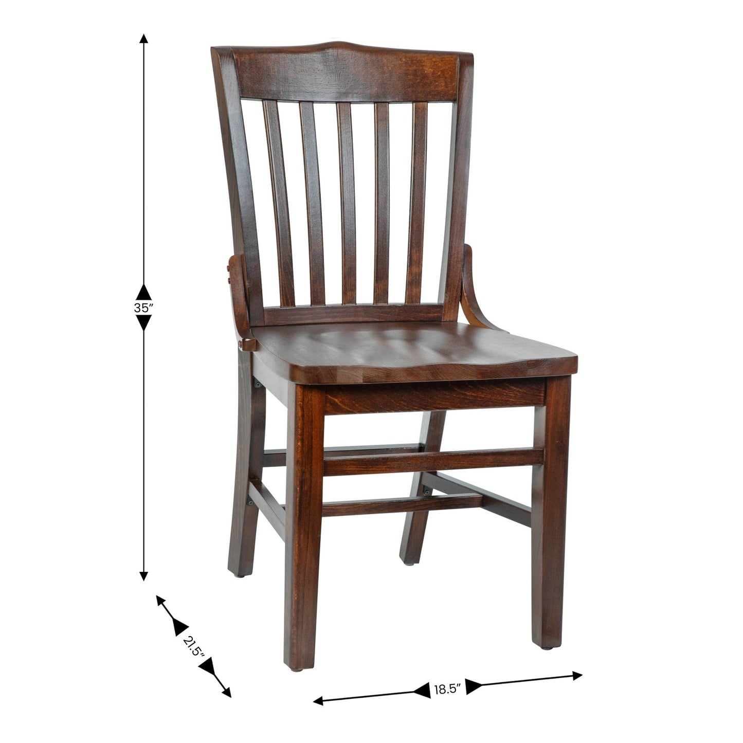 HERCULES Series School House Restaurant Chair by Flash Furniture - SchoolOutlet