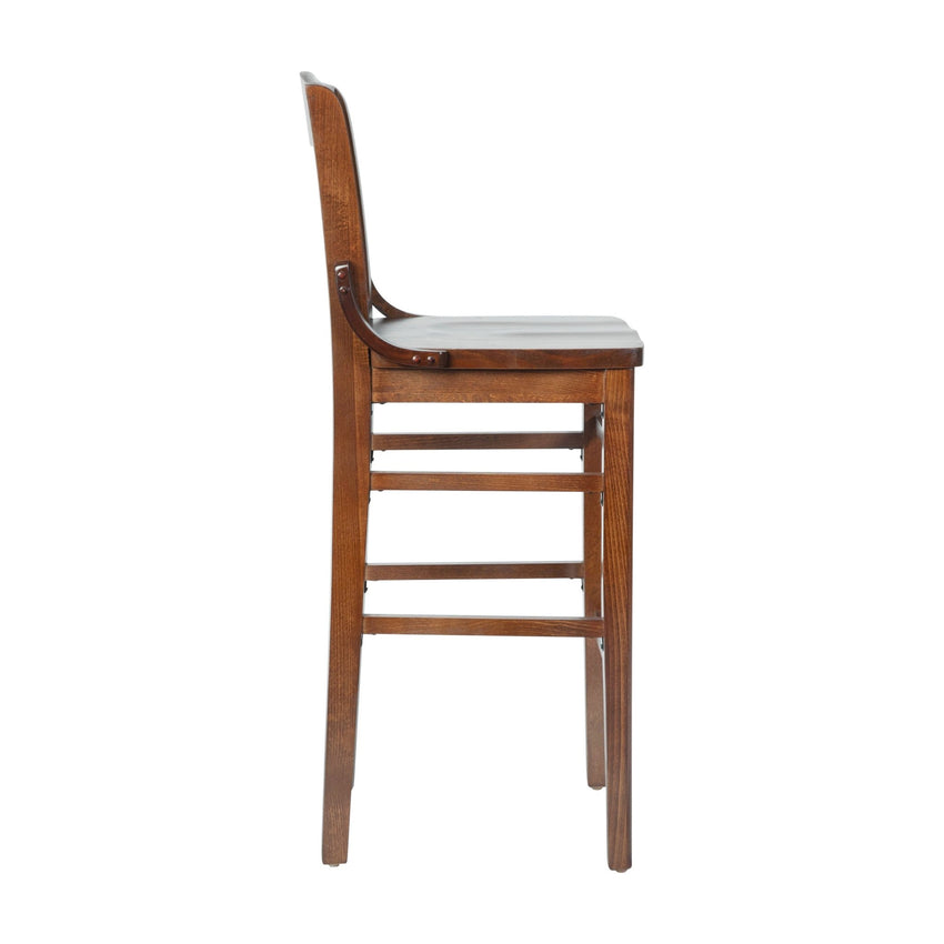 HERCULES Series Restaurant Barstool School House Back by Flash Furniture - SchoolOutlet