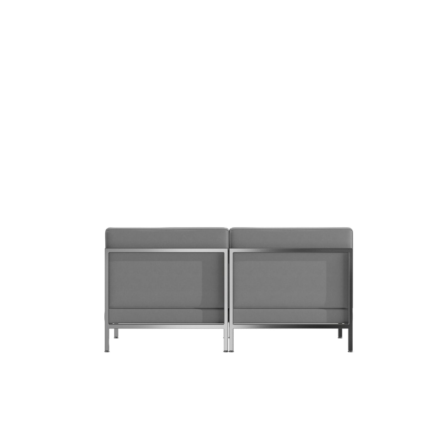 HERCULES Imagination Series 2 Piece Waiting Room LeatherSoft Lounge Set - Reception Bench by Flash Furniture - SchoolOutlet