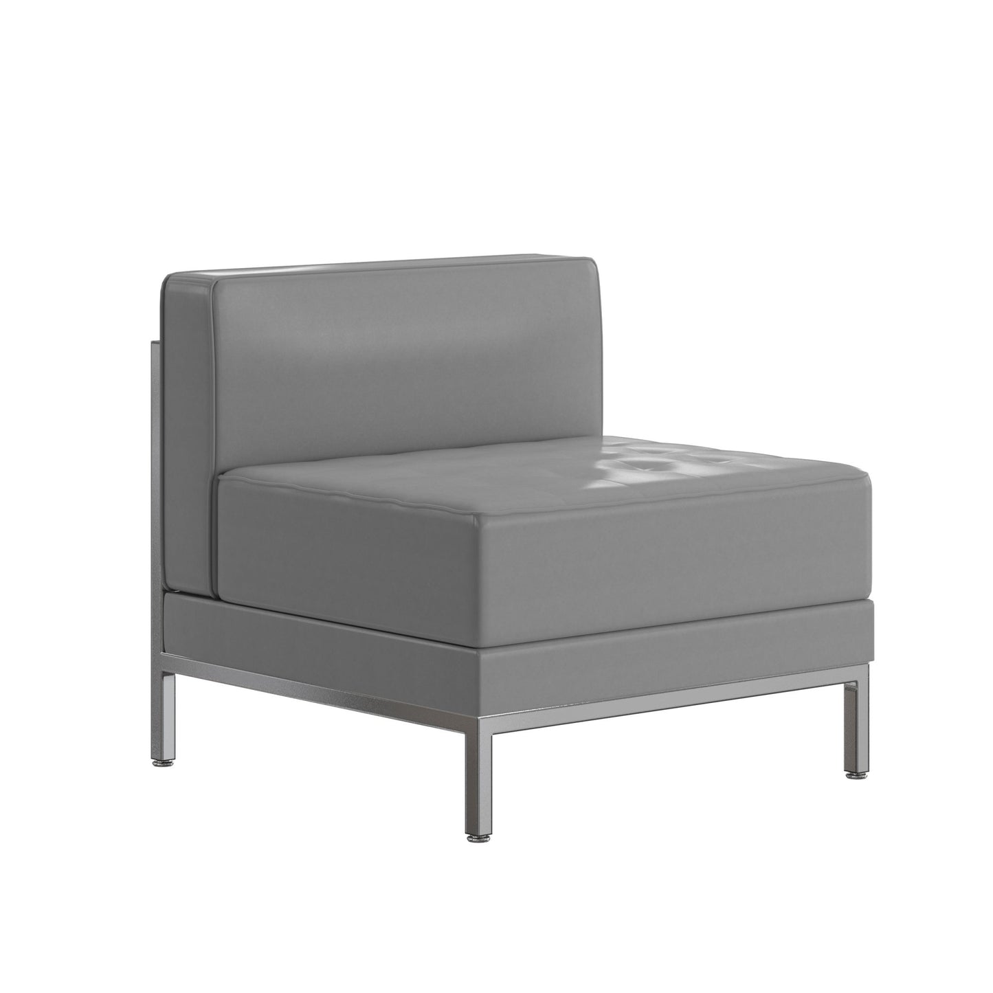 HERCULES Imagination Series Contemporary Middle Chair in LeatherSoft for Waiting Room by Flash Furniture - SchoolOutlet