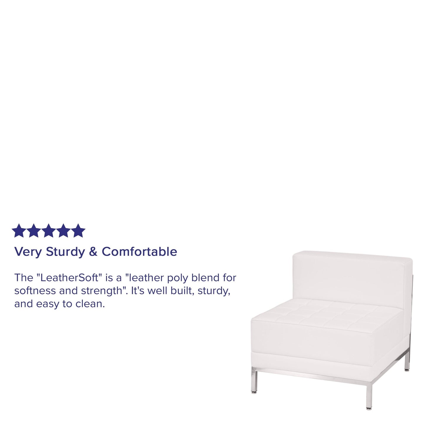 HERCULES Imagination Series Contemporary Middle Chair in LeatherSoft for Waiting Room by Flash Furniture - SchoolOutlet