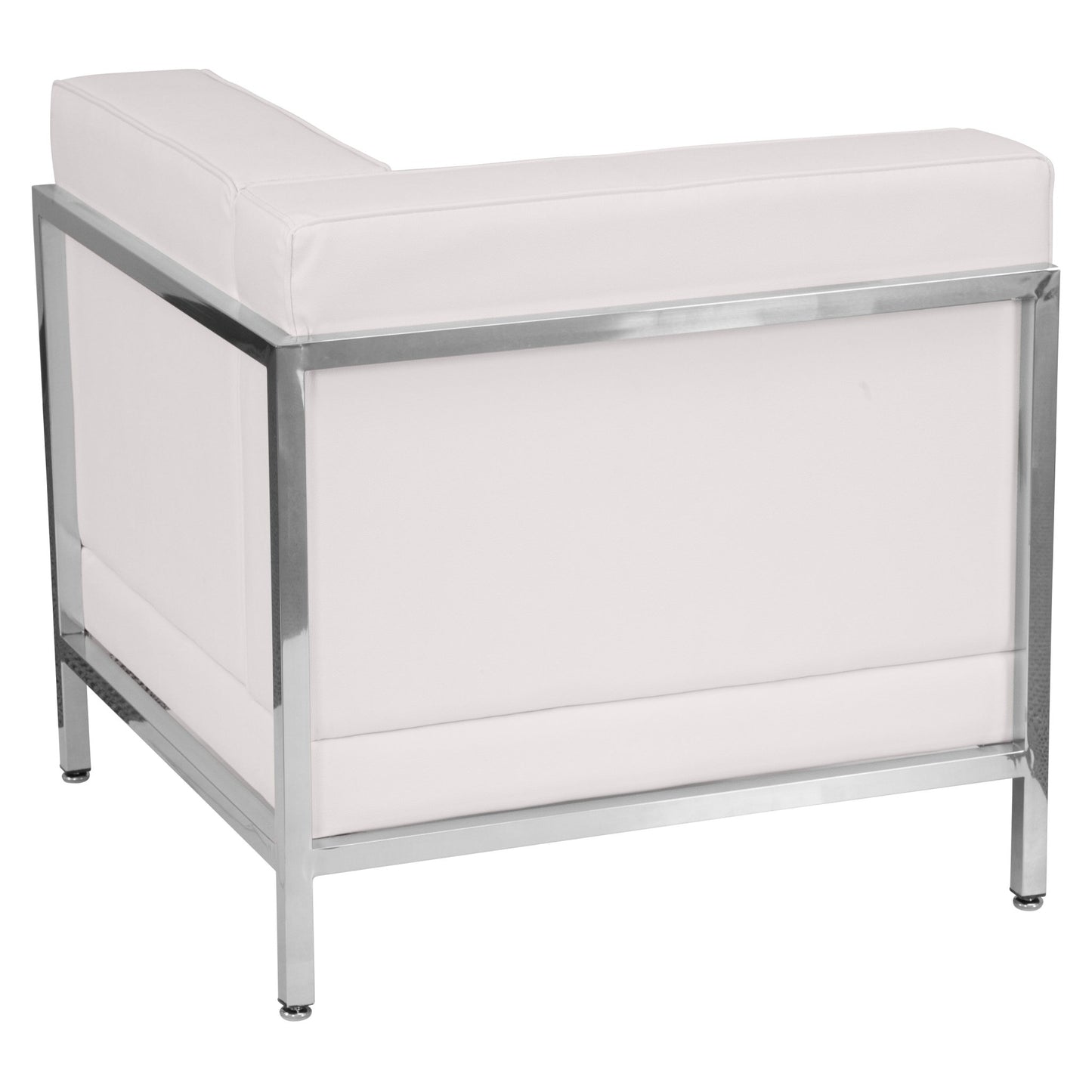 HERCULES Imagination Series Contemporary Right Corner Chair in LeatherSoft with Encasing Frame by Flash Furniture - SchoolOutlet