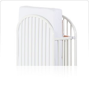Foundations Pinnacle Folding Steel Baby Crib (FOU-1331360) - SchoolOutlet