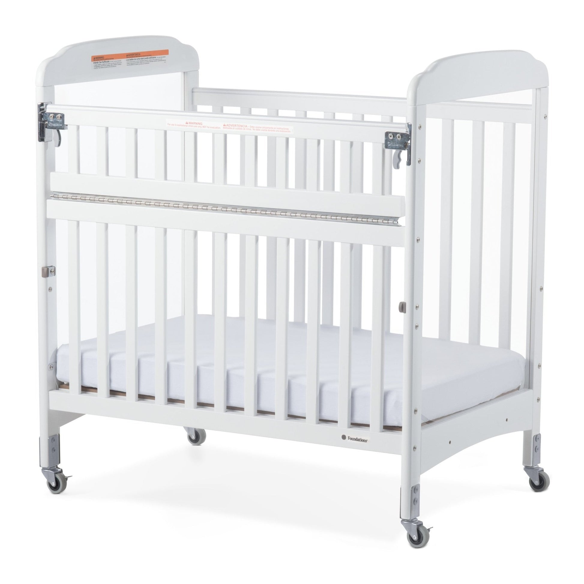 Foundations Next Gen Serenity SafeReach Compact Crib (FOU-2542040) - SchoolOutlet