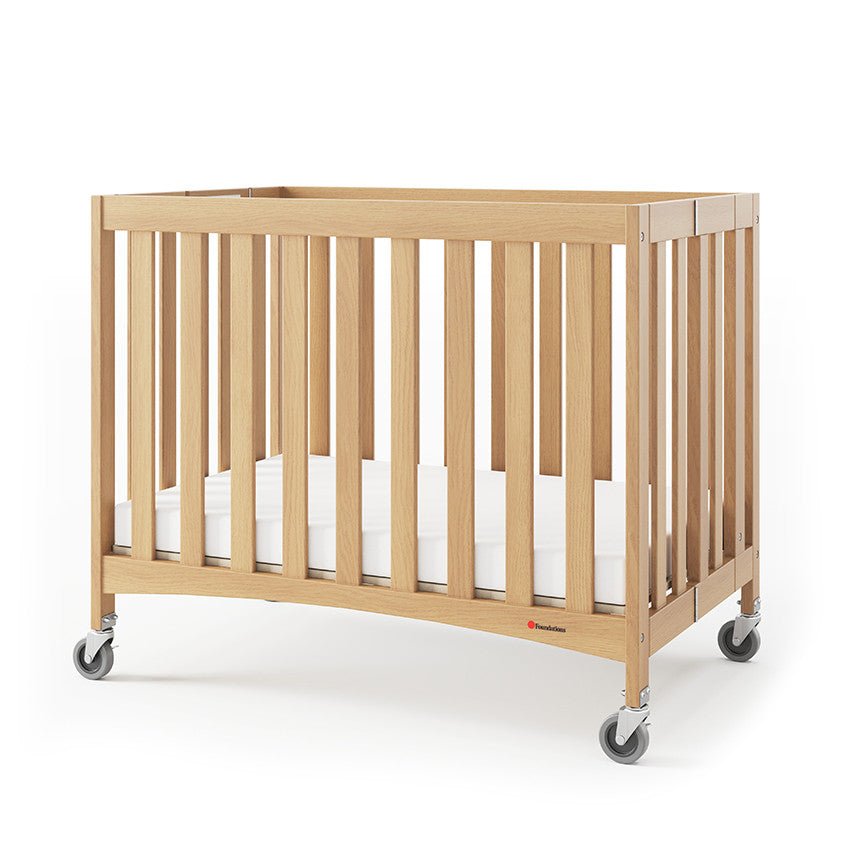 Foundations Travel Sleeper Folding Wood Crib (FOU-2731040) - SchoolOutlet