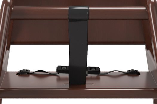 Foundations - NeatSeat™ Hardwood Food - Service High Chair (FOU - 4522XXX) - SchoolOutlet