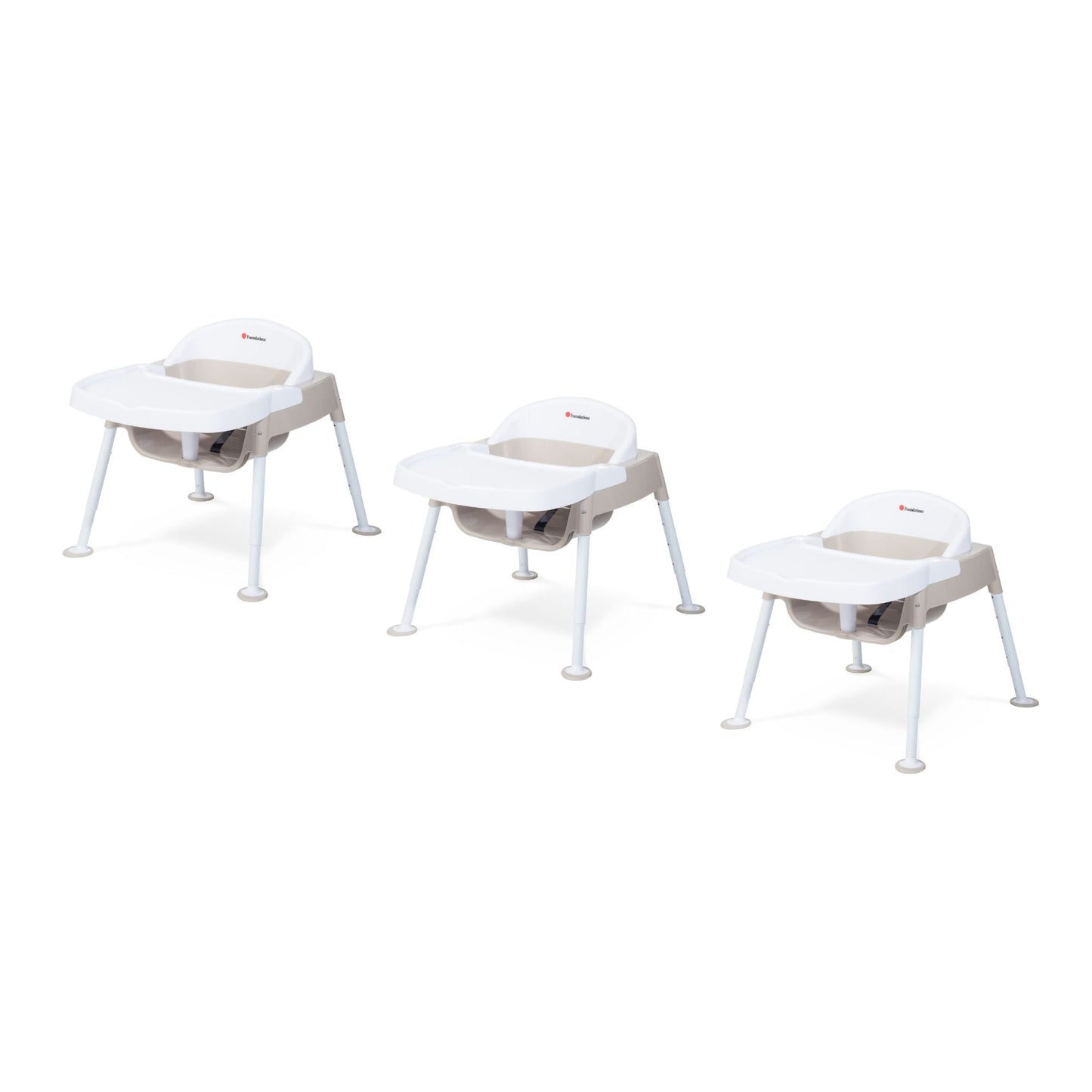 Foundations - Secure Sitter Feeding Chair Adjustable Seat Height - 7" - 13" Pack of 3 (FOU - 4630247) - SchoolOutlet