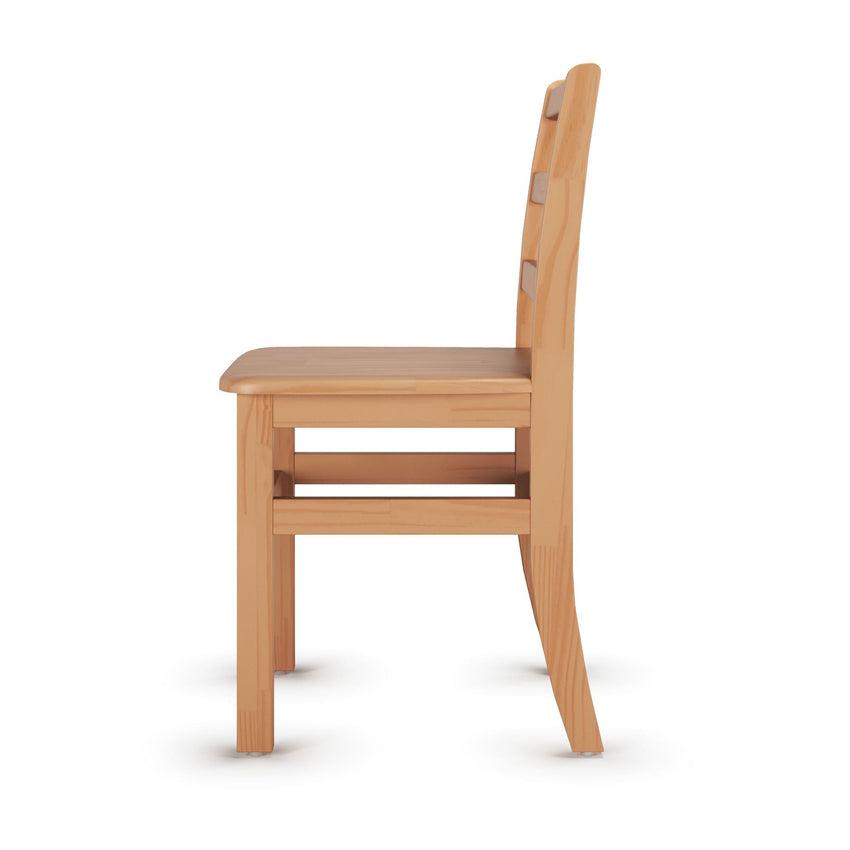 Foundations - Little Scholars Kids Wooden Chair - 16" Seat Height - Set of 2 (FOU - 5016047) - SchoolOutlet