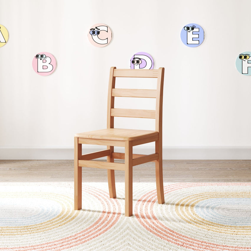 Foundations - Little Scholars Teachers Wooden Chair - 18" Seat Height (FOU - 5018047) - SchoolOutlet