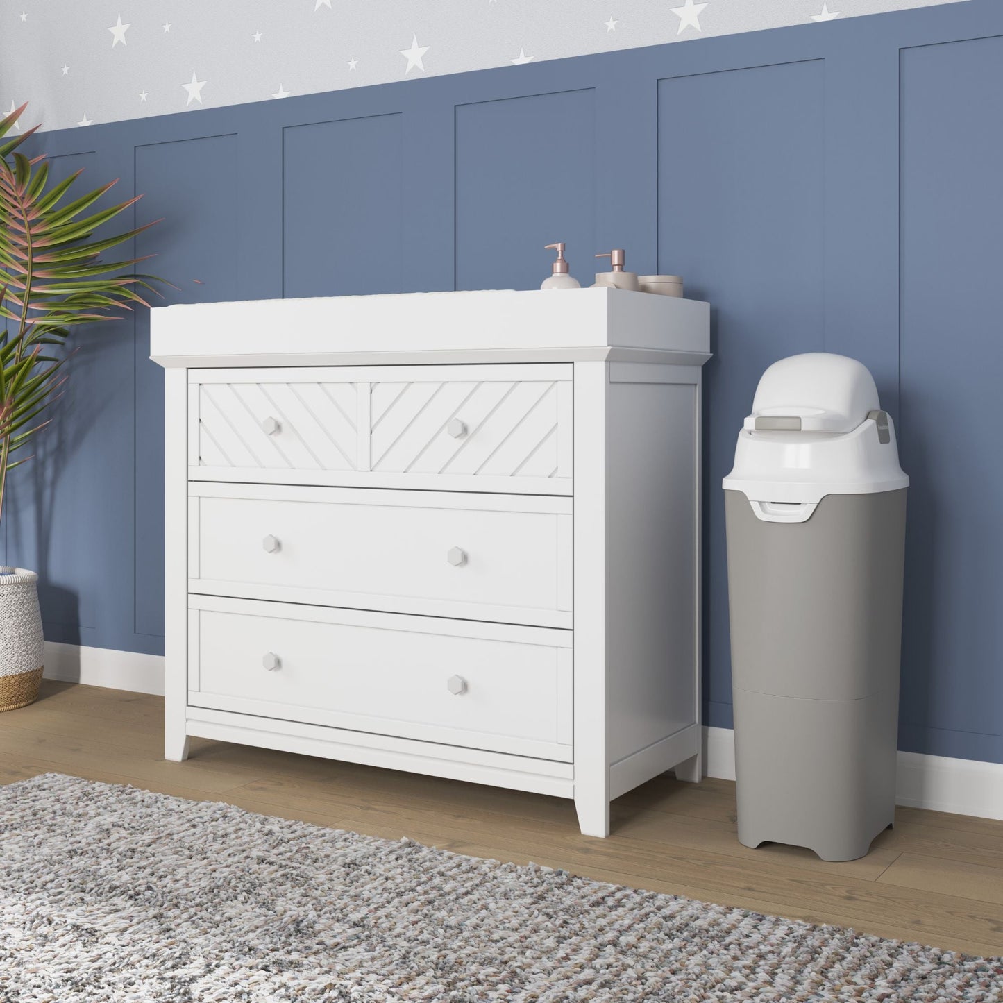 Foundations - Premium Tall Diaper Pail (FOU - 9612XXX) - SchoolOutlet