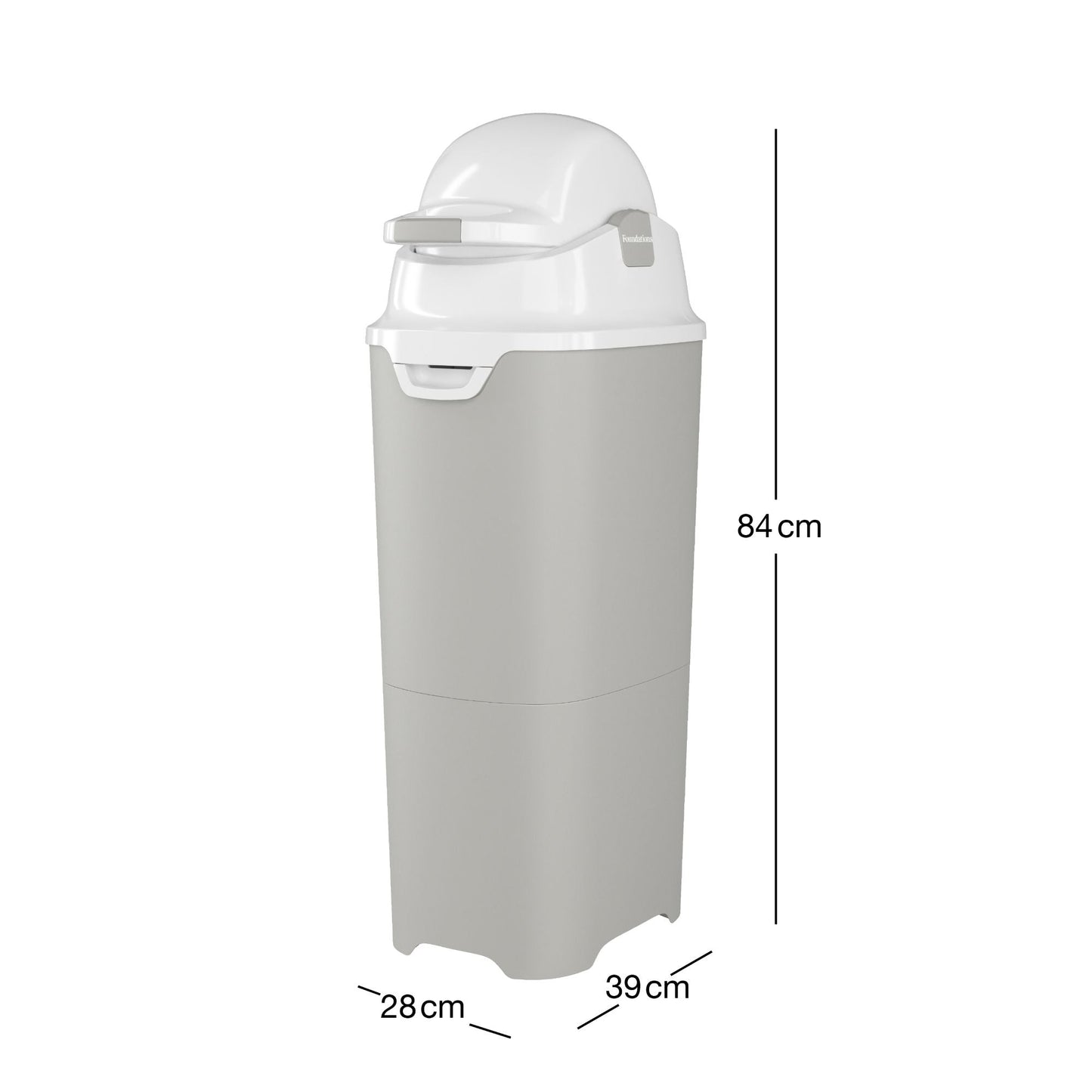 Foundations - Premium Tall Diaper Pail (FOU - 9612XXX) - SchoolOutlet