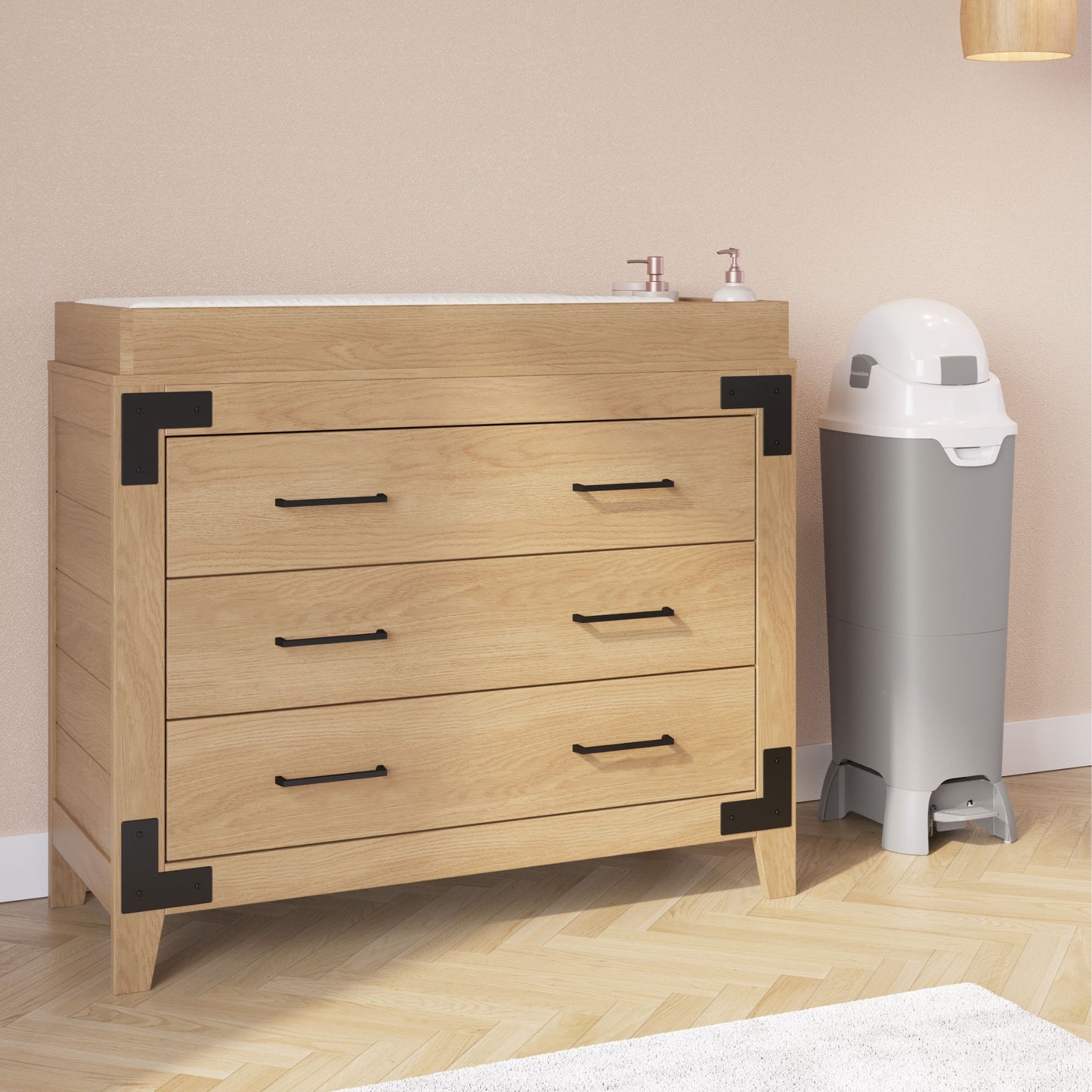 Foundations - Premium Hands - Free Tall Diaper Pail (FOU - 9622057) - SchoolOutlet