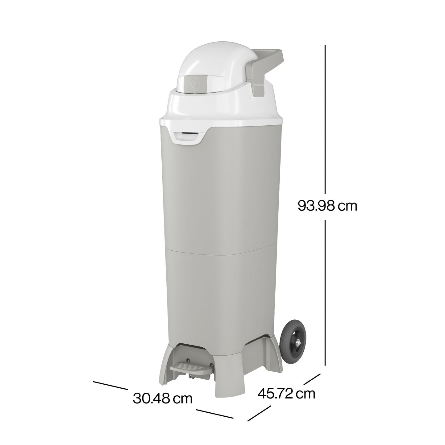 Foundations - Premium Hands - Free Tall Diaper Pail w/ Wheels (FOU - 9623057) - SchoolOutlet