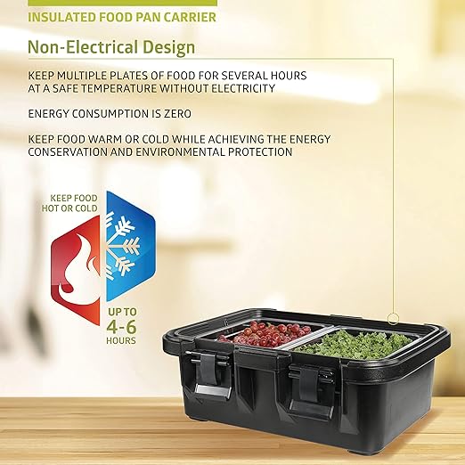 Fuerza 22.4L Wide Top Loading Insulated Food Carrier - SchoolOutlet