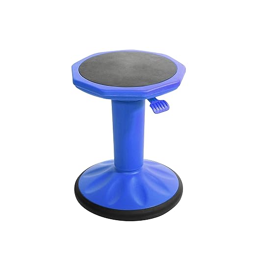 Fuerza Wobble Stool Height - Adjustable from 16.5" - 24" Active Flexible Seating Chair for Kids and Adults - SchoolOutlet