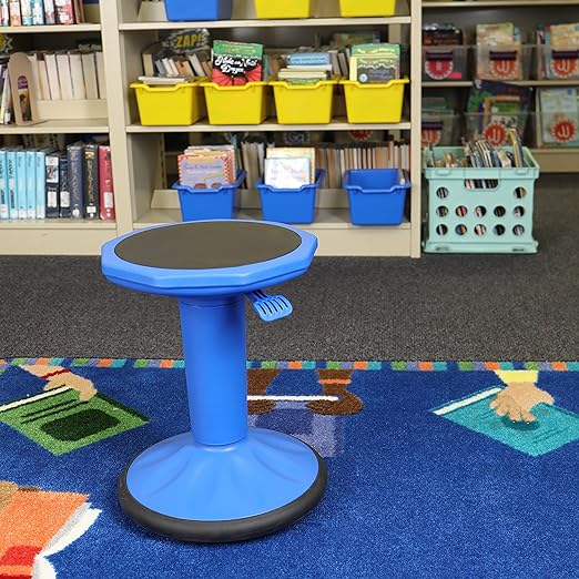 Fuerza Wobble Stool Height - Adjustable from 16.5" - 24" Active Flexible Seating Chair for Kids and Adults - SchoolOutlet