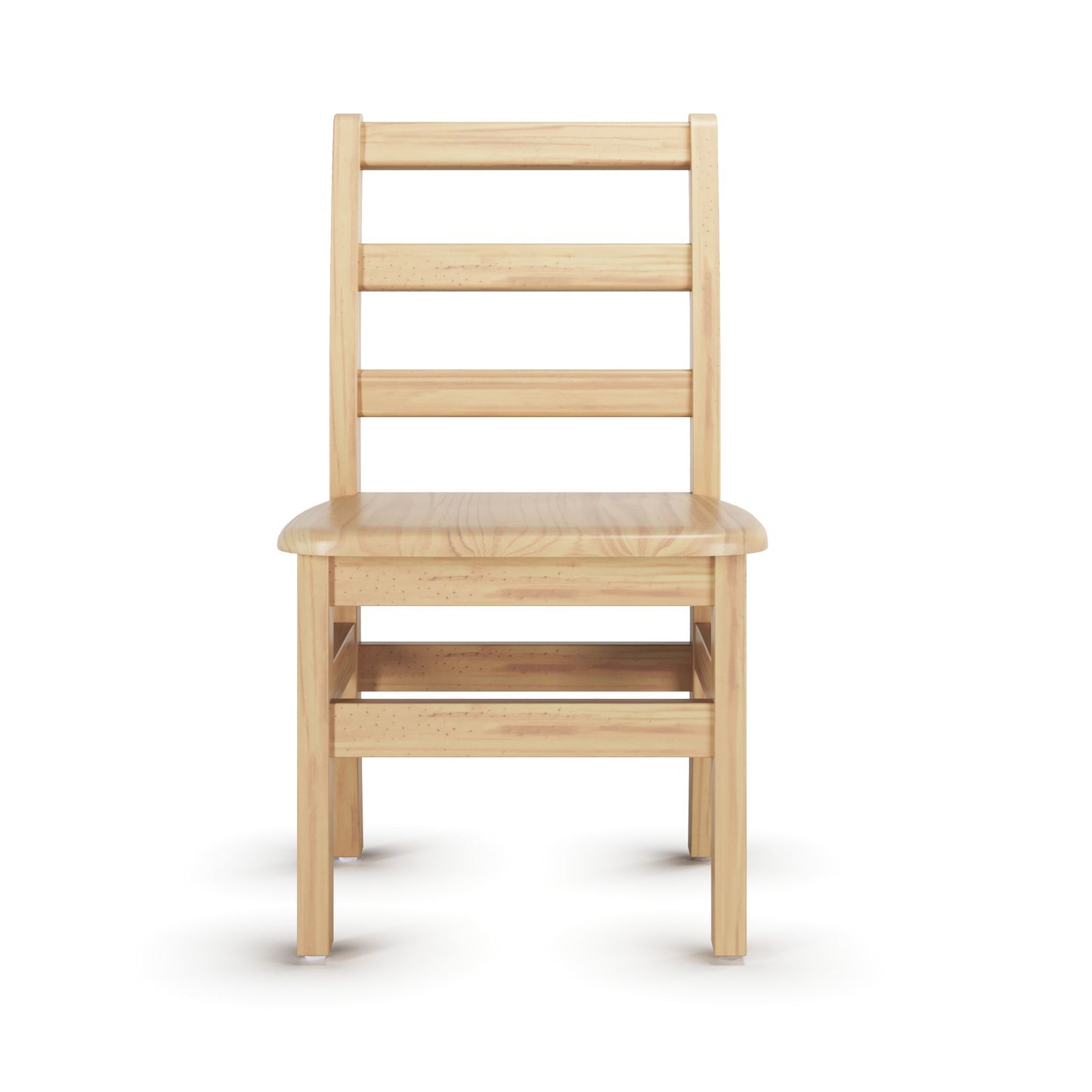Foundations - Little Innovator Hardwood Ladder Back Chairs, 12" Seat Height - Pack of 2 (FOU-5122047)
