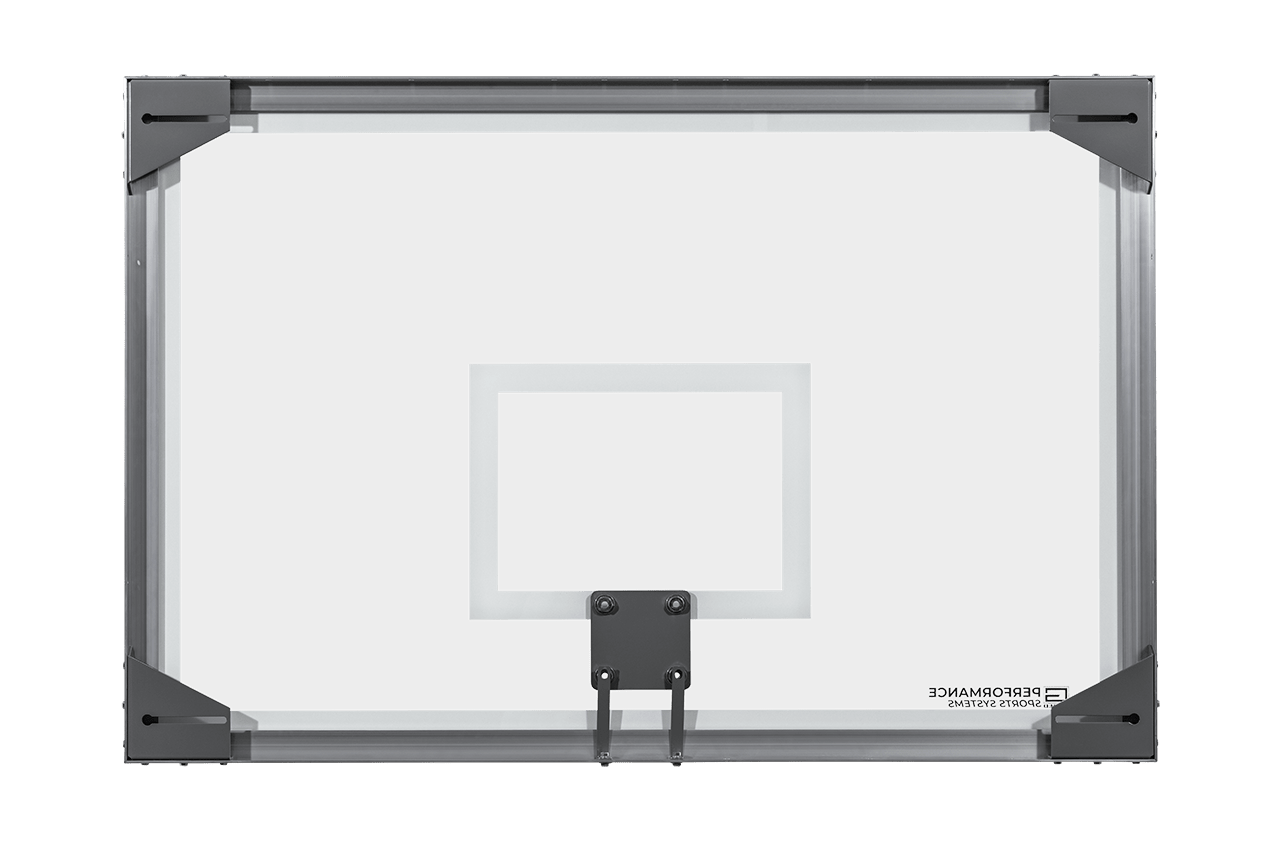 Gared Performance Sports Systems Oversized Aluminum - Framed Glass Basketball Backboard 48 x 72" for Direct Mount (GPS - AFRG48) - SchoolOutlet