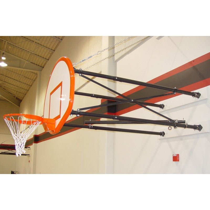 Gared Performance Sports Systems Side - Fold Wall Mount Package 6' - 9' Extension, 1245T, 1000 (GPS - P2500 - 6090ST) - SchoolOutlet