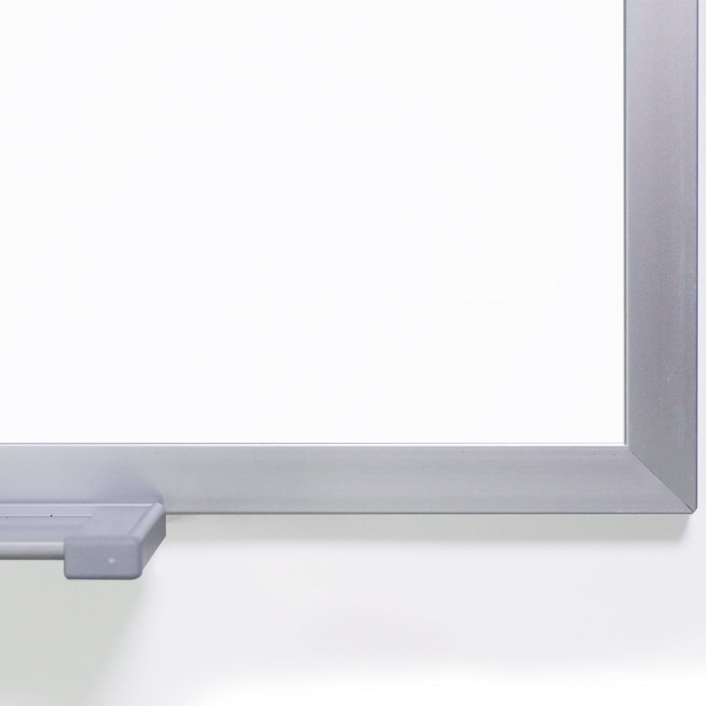 Ghent M1 Porcelain Magnetic Whiteboard, Aluminum Frame, Box Tray and 1" Maprail, 4'H x 10'W (GHE - A2M410 - M) - SchoolOutlet